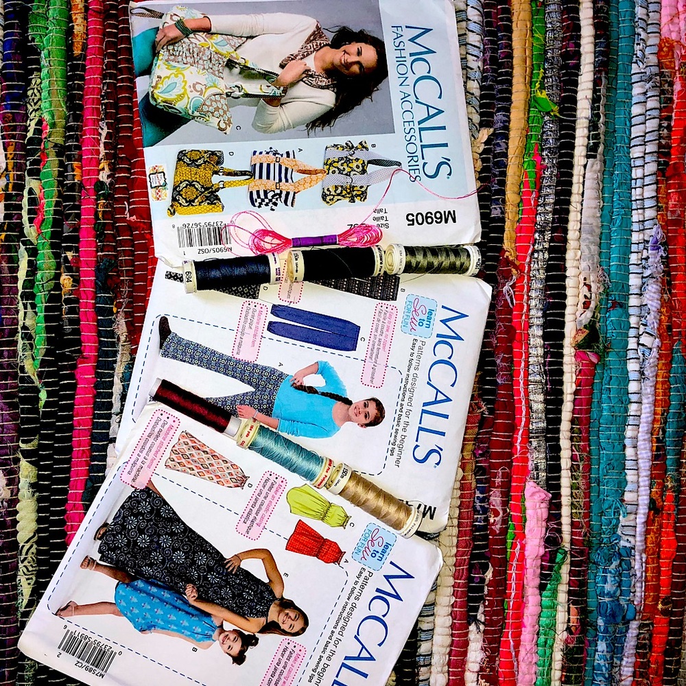 Patterns designed for the beginner and threads.